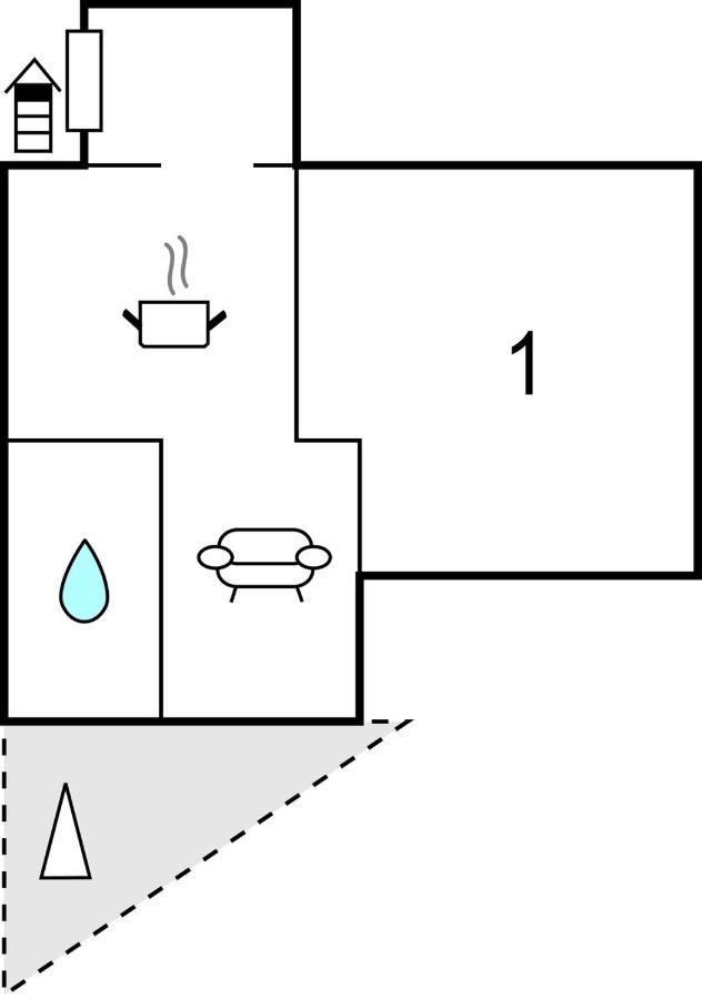 Amazing Apartment In Makarska With Wifi Экстерьер фото
